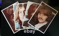 Beatles'68 L. A. White Album Rare J40/j41 Matrix Mega Low# 0448190 Photos/poster