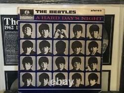 Beatles A Hard Day's Night Uk Original 1964 1st Press Y & B STEREO Vinyl Lp Rare