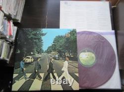 Beatles Abbey Road Japan Later Red Vinyl LP AP-8815 John Lennon Paul McCartney