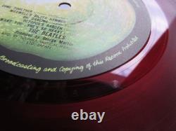 Beatles Abbey Road Japan Later Red Vinyl LP AP-8815 John Lennon Paul McCartney