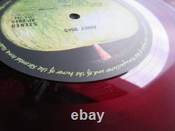 Beatles Abbey Road Japan Later Red Vinyl LP AP-8815 John Lennon Paul McCartney