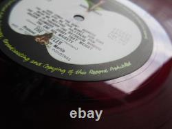 Beatles Abbey Road Japan Later Red Vinyl LP AP-8815 John Lennon Paul McCartney