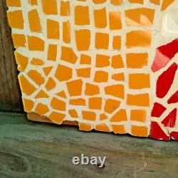 Beatles Art Artwork Looks like John Lennon Portrait Tile Mosaic on Board 2ft
