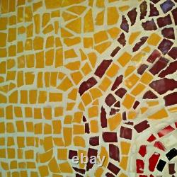 Beatles Art Artwork Looks like John Lennon Portrait Tile Mosaic on Board 2ft