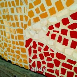 Beatles Art Artwork Looks like John Lennon Portrait Tile Mosaic on Board 2ft