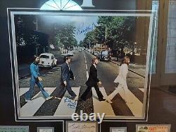 Beatles Authentic Signed Paul McCartney Ringo Starr John Lennon George Harrison