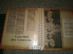 Beatles Autograph-John Lennon-Paul McCartney Fan Album Collection Storage Find