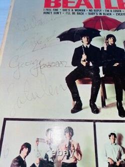 Beatles Autographed 65 LP John Lennon George Harrison Paul McCartney Ringo Starr