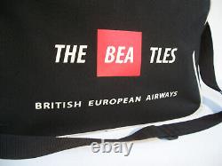 Beatles BEA Flight Travel Bag Lot? Promo Purse No Shrink Wrapper Set Card Pin