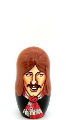 Beatles Babushka dolls John Lennon Paul McCartney George Harrison Ringo Starr 5