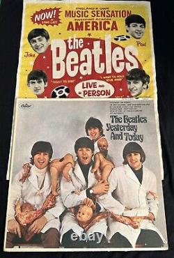 Beatles Butcher Cover Awesome 3rd State Pro Peeled Mono La Yesterday & Today
