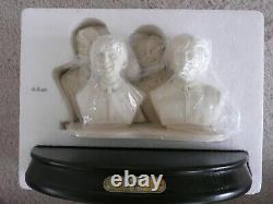 Beatles Collection Apple Corps Limited Sculpture Statue Bust Wood base John Paul