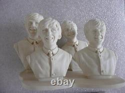 Beatles Collection Apple Corps Limited Sculpture Statue Bust Wood base John Paul