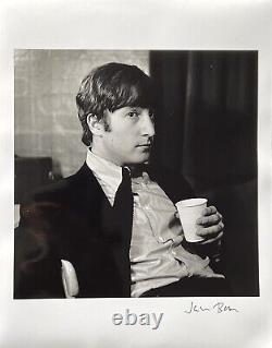 Beatles, East Ham 1963, Set of 6 Photos by Jane Bown. John Lennon Signed By Jane