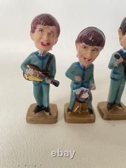 Beatles Figures Bobblehead 4 Pieces John Lennon Paul Mccartney