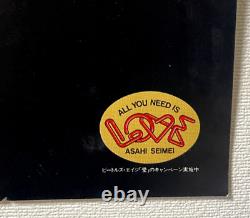 Beatles Japan B2 Poster / RARE ASAHI SEIMEI / Tosiba / LET IT BE / JOHN LENNON