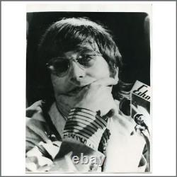 Beatles John Lennon 1966 Hamburg Press Conference Vintage Photograph (Germany)