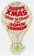 Beatles John Lennon 1972 Apple Records UK Happy Xmas War Is Over Promo Sticker