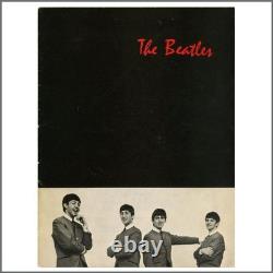 Beatles John Lennon And Jimmie Nicol 1964 Autographed Programme (Denmark)