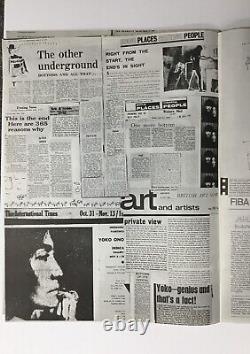 Beatles John Lennon And Yoko Ono This Is Not Here Museum Poster 1971 Syracuse NY