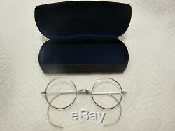 Beatles John Lennon Antique Vintage Genuine Signed Madison Eyeglasses Ex++ Cond