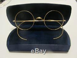 Beatles John Lennon Antique Vintage Genuine Signed Windsor Eyeglasses Ex+ Cond