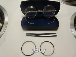 Beatles John Lennon Antique Vintage Genuine Signed Windsor Eyeglasses Ex++ Cond