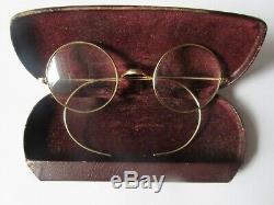 Beatles John Lennon Antique Vintage Genuine Signed Windsor Eyeglasses Exlt Cond