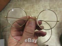 Beatles John Lennon Antique Vintage Genuine Signed Windsor Eyeglasses Exlt Cond