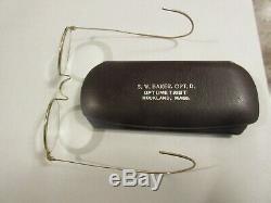 Beatles John Lennon Antique Vintage Genuine Signed Windsor Eyeglasses Exlt Cond