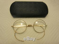 Beatles John Lennon Antique Vintage Genuine Signed Windsor Eyeglasses Xlnt Cond