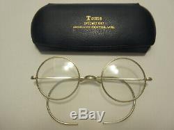 Beatles John Lennon Antique Vintage Genuine Windsor Eyeglasses Ex To Nm Cond