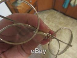 Beatles John Lennon Antique Vintage Genuine Windsor Eyeglasses Ex To Nm Cond