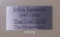 Beatles John Lennon BAG ONE Art Print Display -The Honeymoon