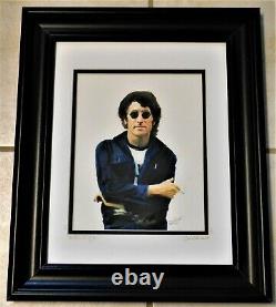 Beatles John Lennon Custom Signed Art SOMETIME IN NYC 2005 David Pucciarelli