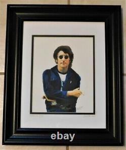 Beatles John Lennon Custom Signed Art SOMETIME IN NYC 2005 David Pucciarelli