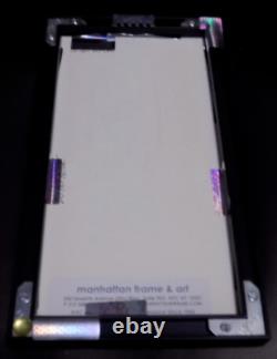 Beatles John Lennon Cut Signature Signed Autographed Display Certified JSA