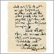 Beatles John Lennon Hand Drawn Sketch And Handwritten Letter C. 1961 (UK)