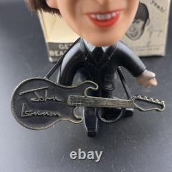 Beatles John Lennon Hard Body Remco Seltaeb Doll 1964 With Guitar