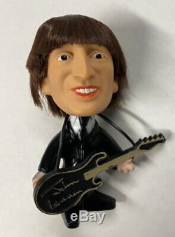 Beatles John Lennon Hard Body Remco Seltaeb Doll 1964 With Instrument Nice