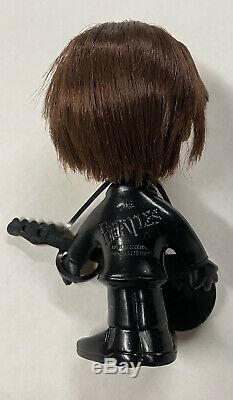 Beatles John Lennon Hard Body Remco Seltaeb Doll 1964 With Instrument Nice