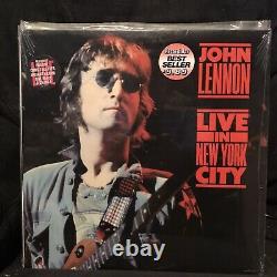 Beatles John Lennon LIVE IN New York City Factory Sealed new! Withhype sticker lp