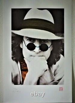 Beatles, John Lennon Limited Edition photograph by Nishi Saimara with C. O. A