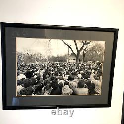 Beatles John Lennon Memorabilia 2 Original Photographs 1980 NYC Vigil / Memorial