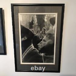 Beatles John Lennon Memorabilia 2 Original Photographs 1980 NYC Vigil / Memorial