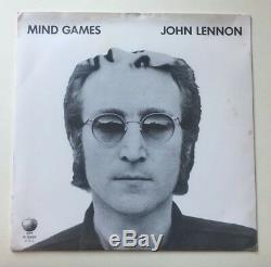 Beatles John Lennon Mind Games UK Demo Rare Mint P/S 1973