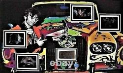 Beatles John Lennon Owned Clothing Psychedelic Rolls Royce Display