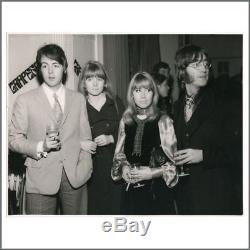 Beatles John Lennon & Paul McCartney Jane Cynthia 1968 Vintage Photograph (UK)