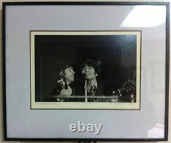 Beatles John Lennon Paul McCartney Original Jim Marshall Live Concert Photo 1966