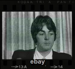 Beatles John Lennon Paul Mccartney Original Negative & Scan Use Anywhere